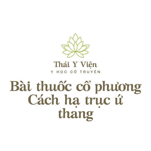 Cách hạ trục ứ thang