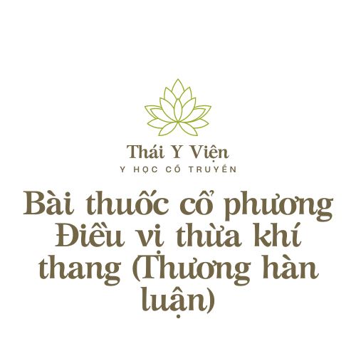 Điều vị thừa khí thang (Thương hàn luận)