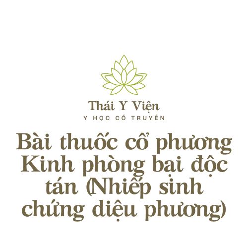 Kinh phòng bại độc tán (Nhiếp sinh chứng diệu phương)