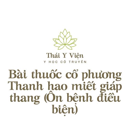 Thanh hao miết giáp thang (Ôn bệnh điều biện)